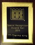Special Recognition Award Rail 2015